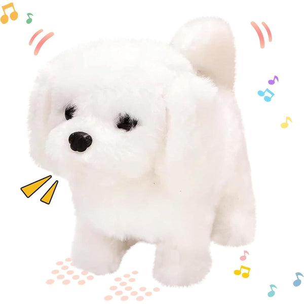 Walking Bunny Toy with Sounds Jumping Dog Wiggling Ears Twitching Mouth and Nose